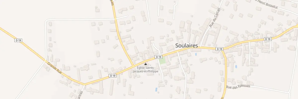 Plan du 19 Grande Rue à Soulaires