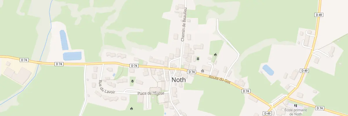 Plan du 5 Pass du Merisier à Noth