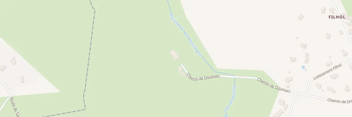 Plan du 600 Che de Doumarc à Saint-Cirq