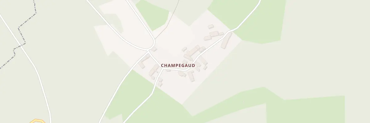 Plan du 1 Champegaud à Saint-Goussaud