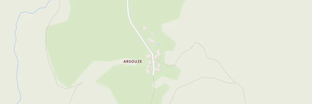 Plan du 5349 Arsouze à Châtelus-le-Marcheix