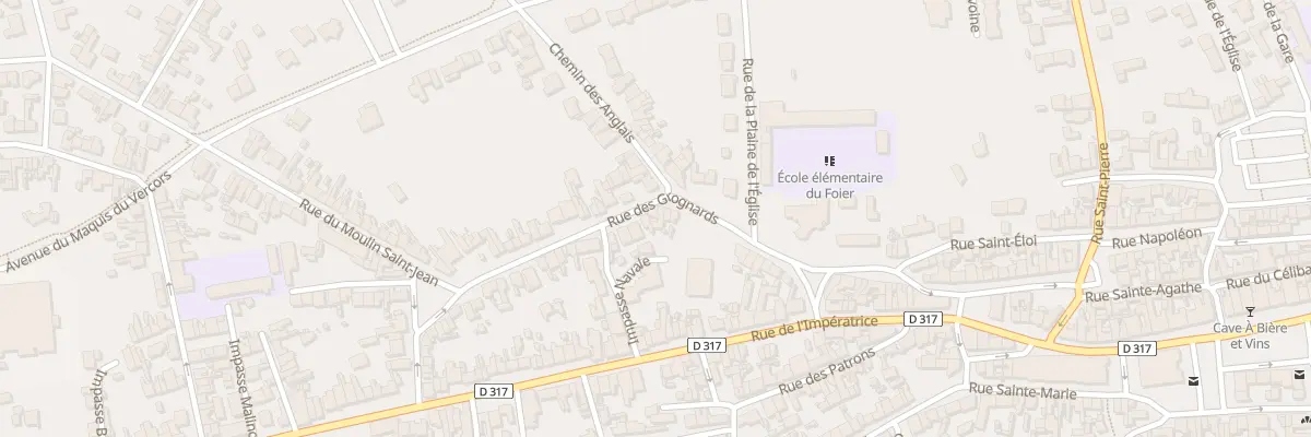Plan du 54 Rue des Grognards à Berck