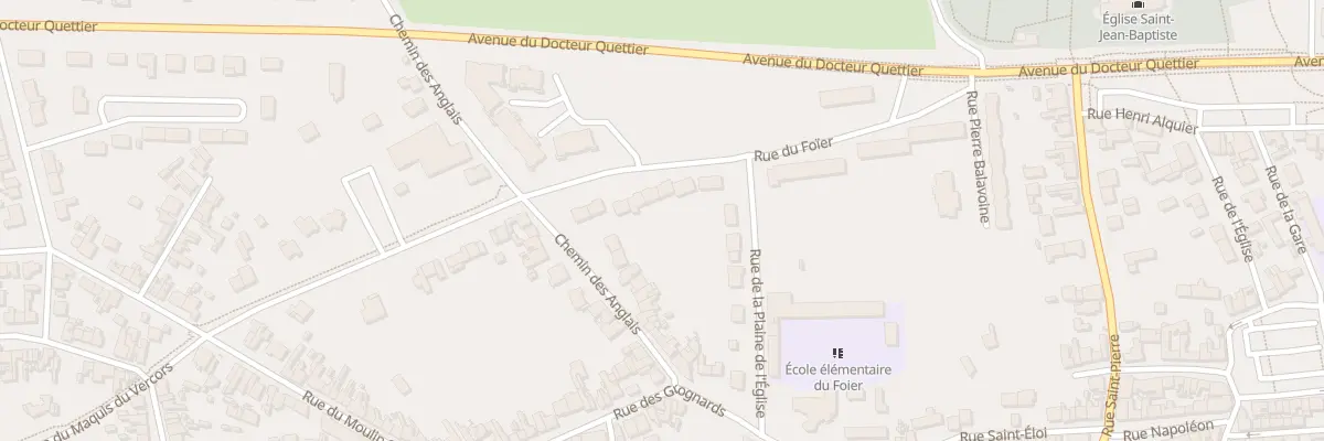 Plan du 10 Rue du Foier à Berck