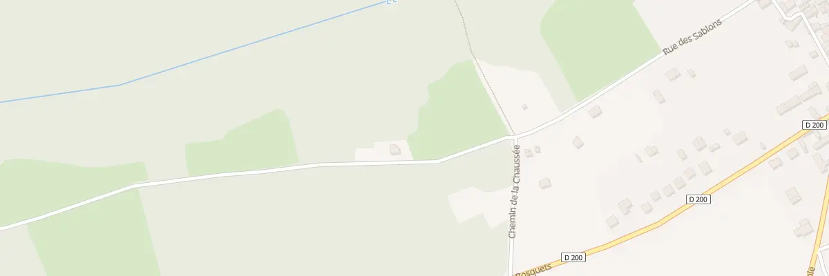 Plan du 22 Rue des Sablons à Gommecourt