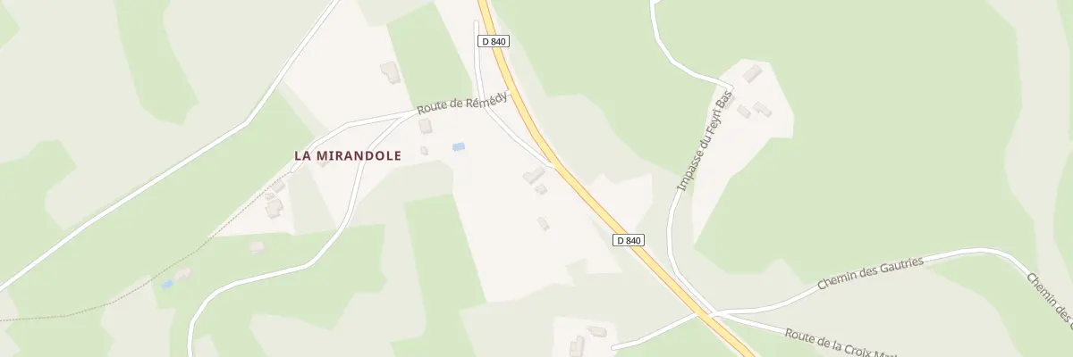Plan du 5672 Le Fayri Sud à Martel