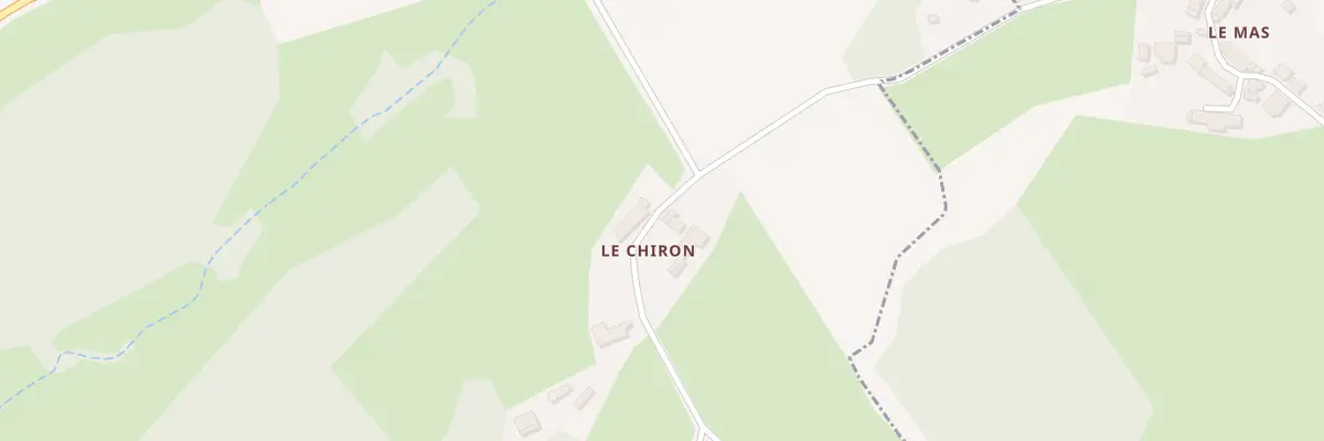 Plan du 5041 Le Chiron à Chamborand