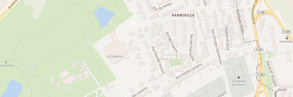 Plan du 40 Rue Georges Honore au Portel