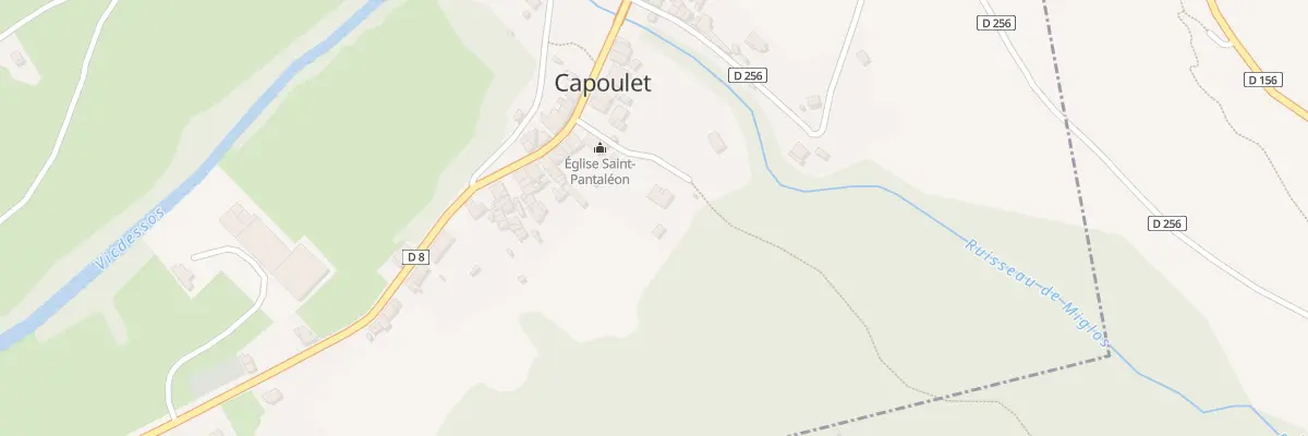 Plan du 145 Las Bernieros à Capoulet-et-Junac