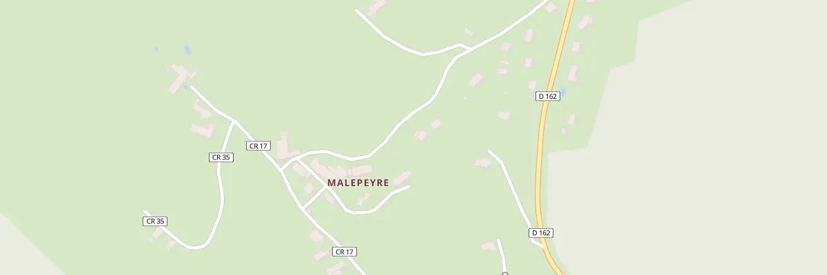 Plan du 285 Malepeyre à Cosnac
