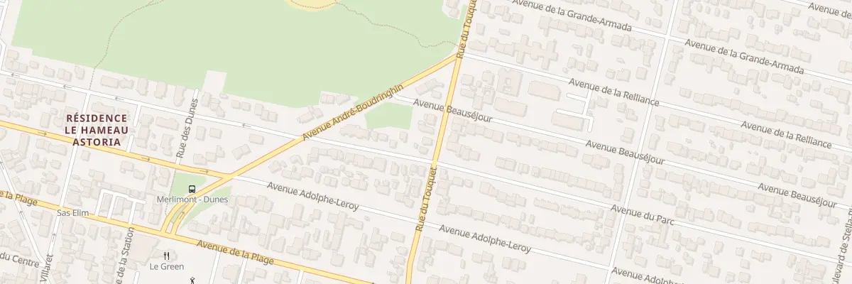 Plan du 163 Rue du Touquet à Merlimont