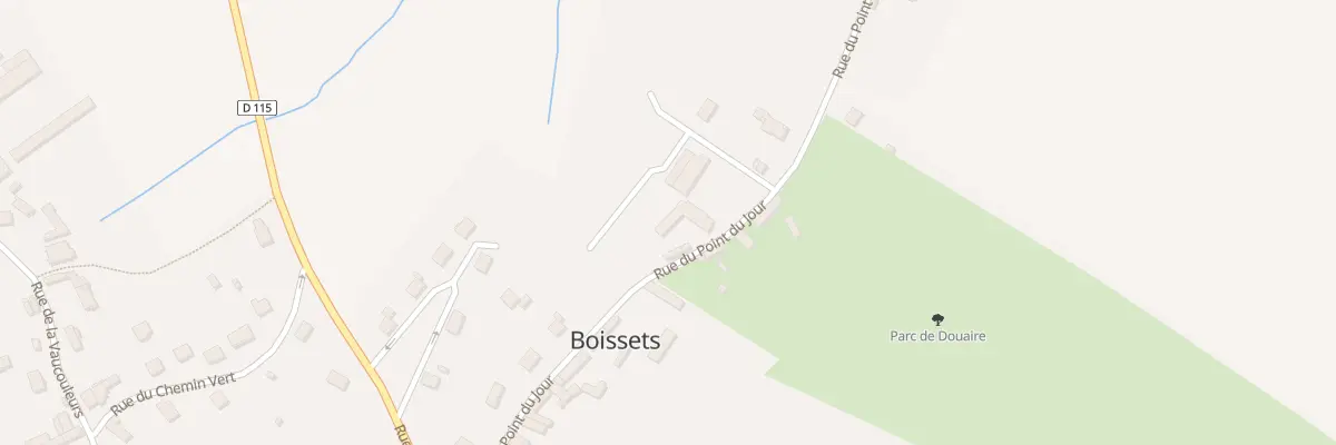 Plan du 7 Rue du Point du Jour à Boissets