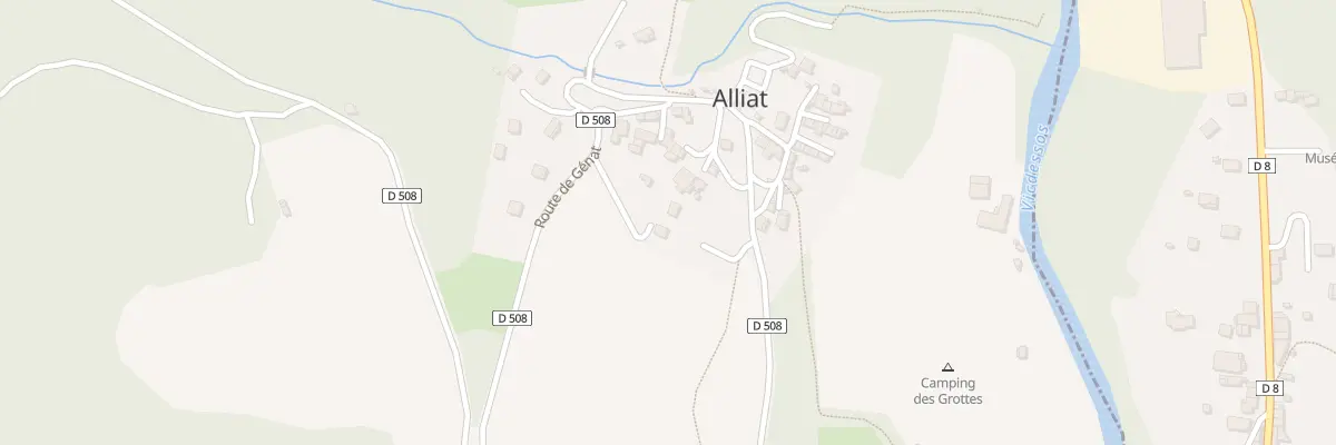 Plan du 57 Village à Alliat