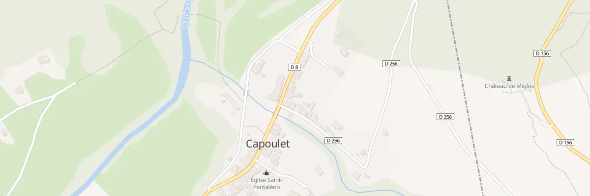 Plan du 58 Capoulet à Miglos