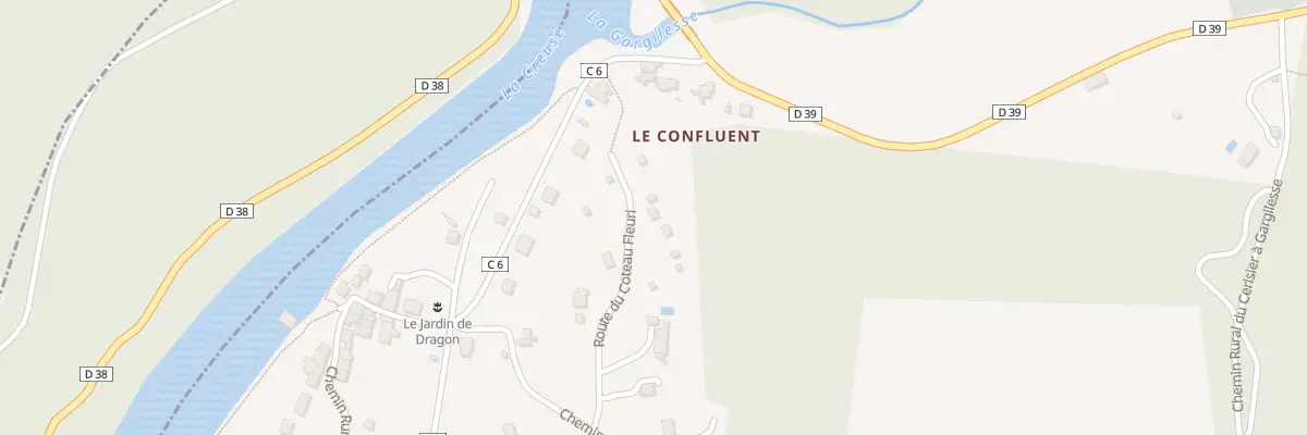 Plan du 5250 Le Confluent à Gargilesse-Dampierre
