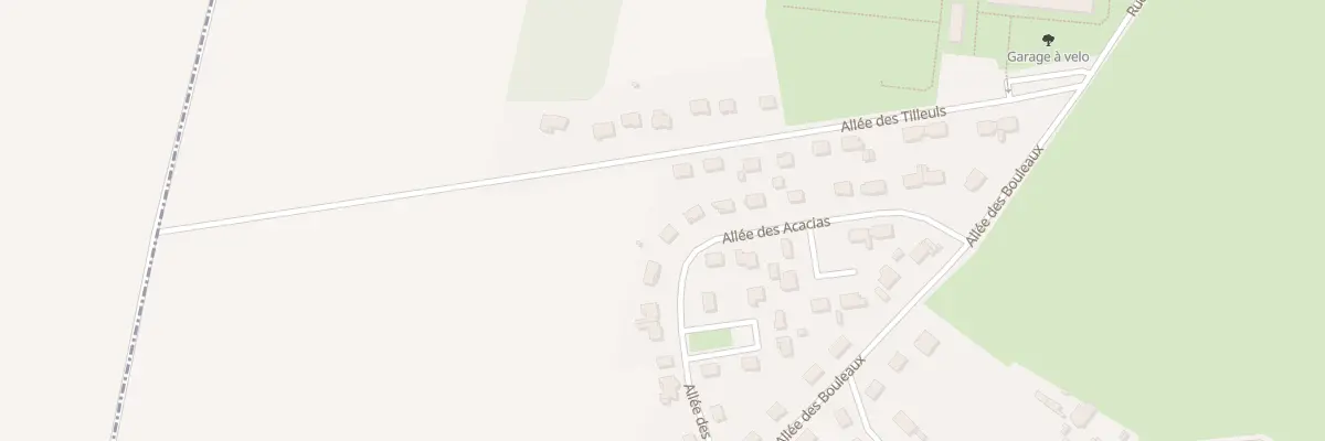 Plan du 20 All des Acacias à Feuquières-en-Vimeu