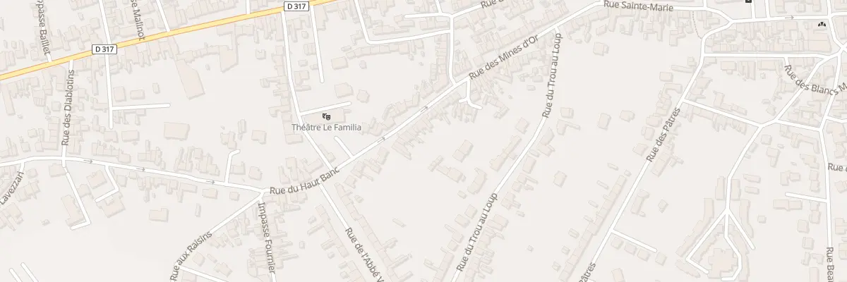 Plan du 128 Rue du Haut Banc à Berck