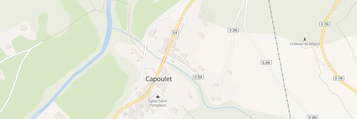 Plan du 57 Capoulet à Capoulet-et-Junac