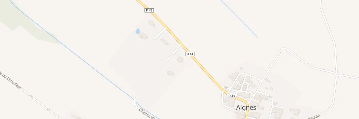 Plan du 5002F Le Vigne à Aignes