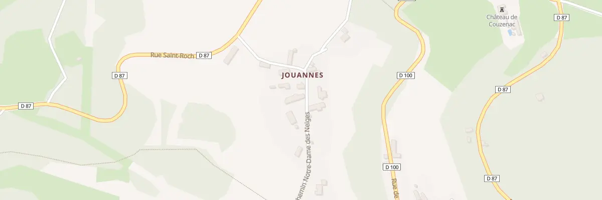 Plan du 131 Les Jouannes à Cressensac-Sarrazac