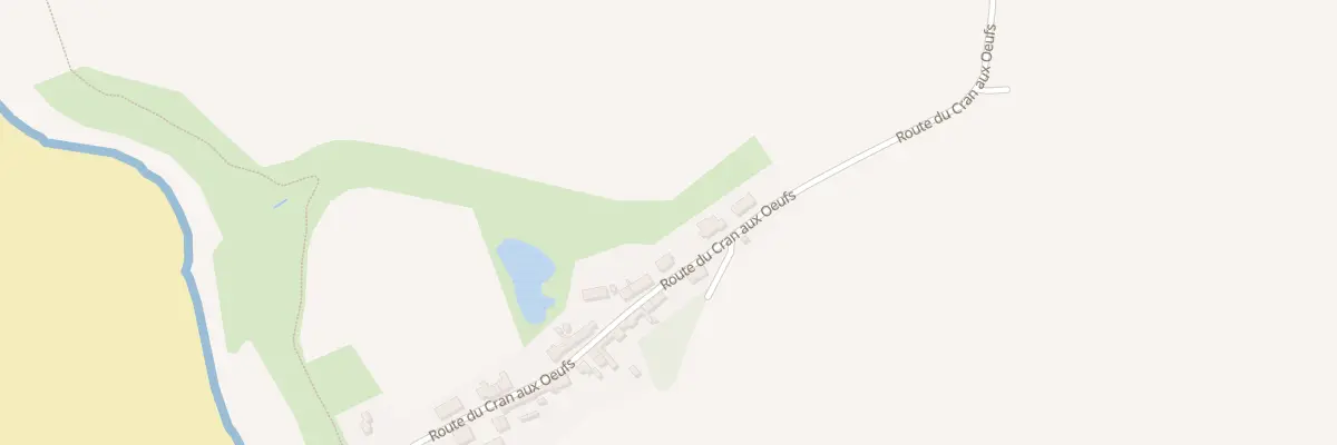 Plan du 726 Rue du Cran aux Oeufs à Audinghen