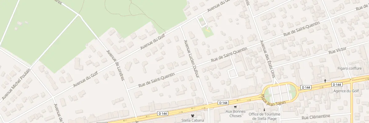Plan du 734 Rue de Saint-quentin à Cucq