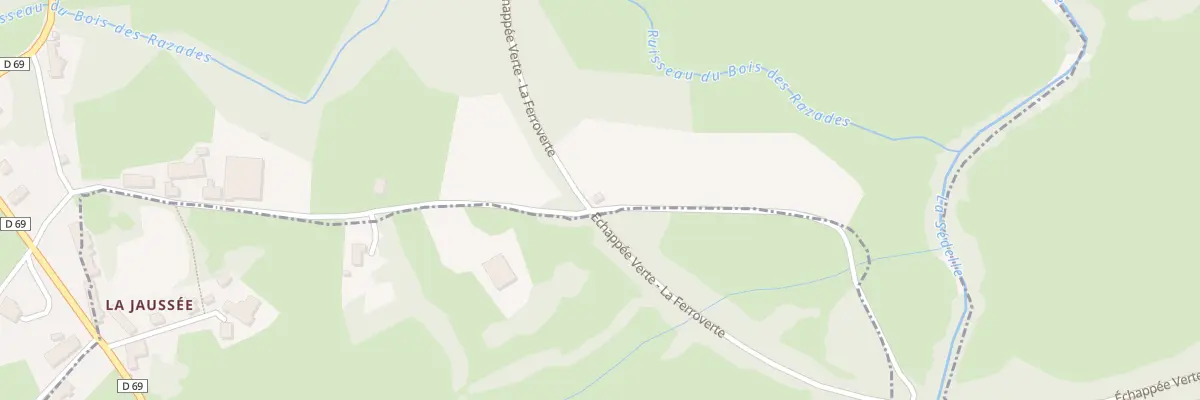 Plan du 14 La Jaussée à La Chapelle-Baloue