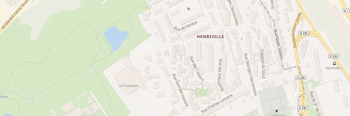 Plan du 51 Rue Georges Honore au Portel