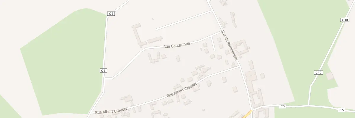 Plan du 9001 Rue Caudronne à Nibas