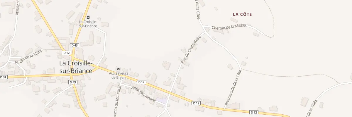 Plan du 9 Rue du Chabretaire à La Croisille-sur-Briance
