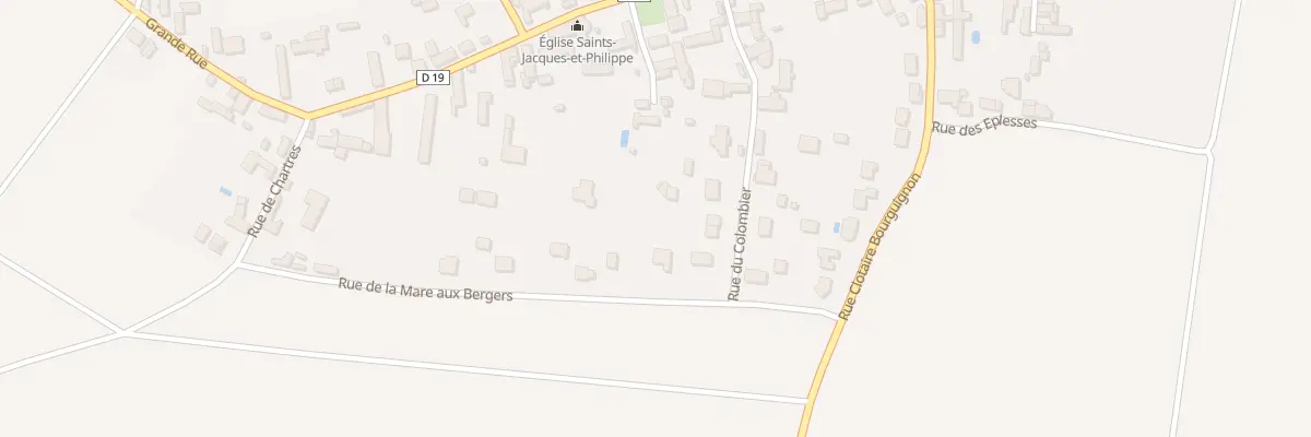 Plan du 6B Rue de la Mare aux Bergers à Soulaires