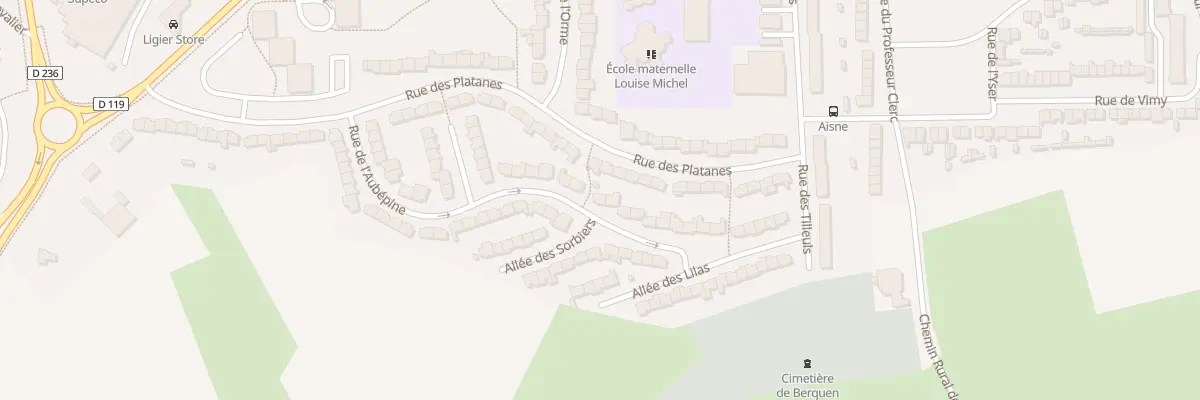 Plan du 48 Rue de l’Aubepine à Outreau