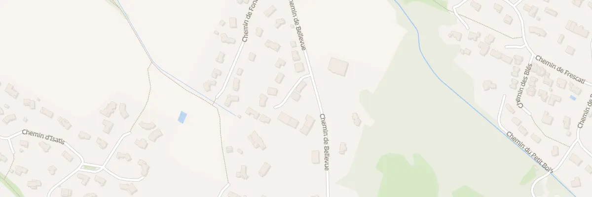 Plan du 7D Che de Bellevue à Aigrefeuille