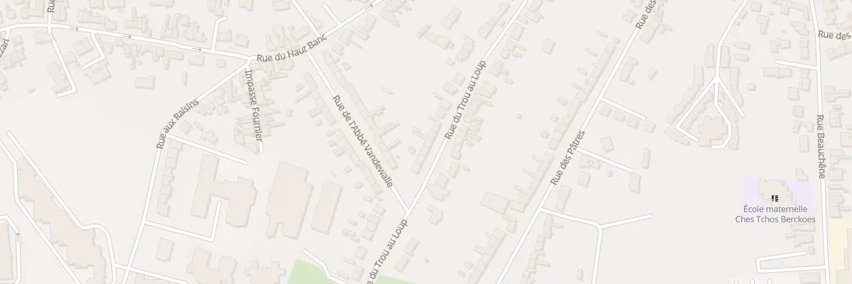 Plan du 46 Rue du Trou au Loup à Berck
