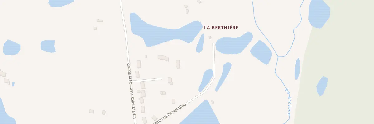 Plan du 5089F La Berthiere à Gy-en-Sologne