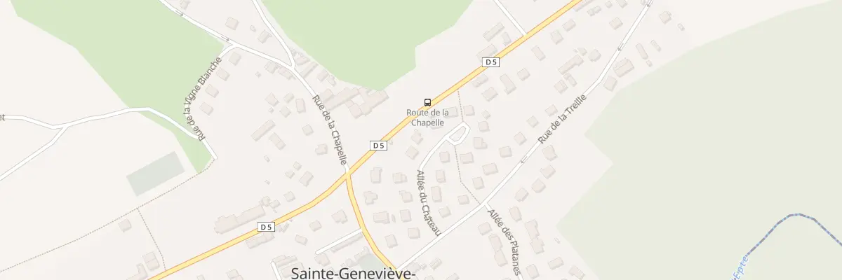 Plan du 10 All du Chateau à Sainte-Geneviève-lès-Gasny