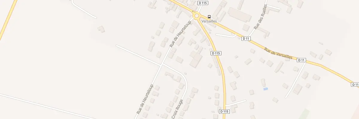 Plan du 4T Rue du Heurteloup à Longnes