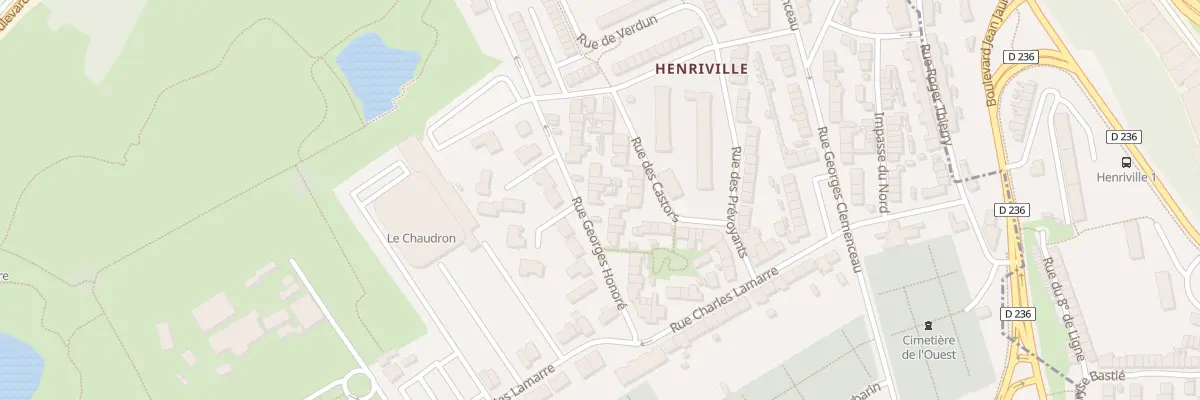 Plan du 61 Rue Georges Honore au Portel