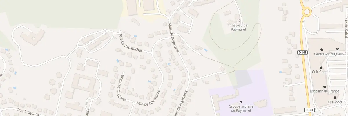 Plan du 39 All De Puymaret à Malemort