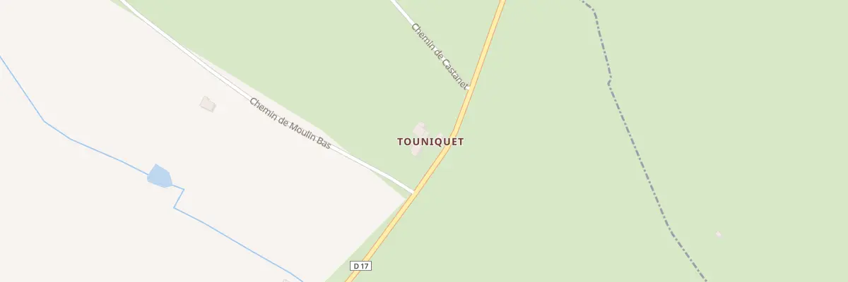 Plan du 15 Che de Castanet à Lapenche