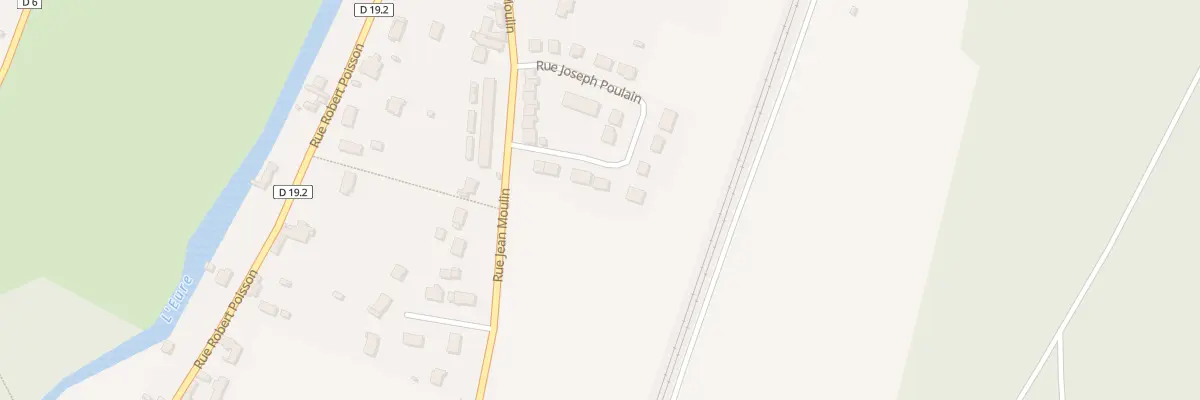 Plan du 19 Rue Joseph Poulain à Saint-Piat