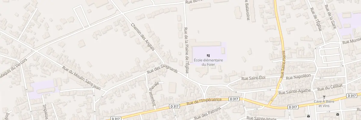 Plan du 69 Rue des Grognards à Berck