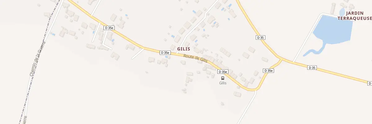 Plan du 17 Hameau de Gilis à Calmont