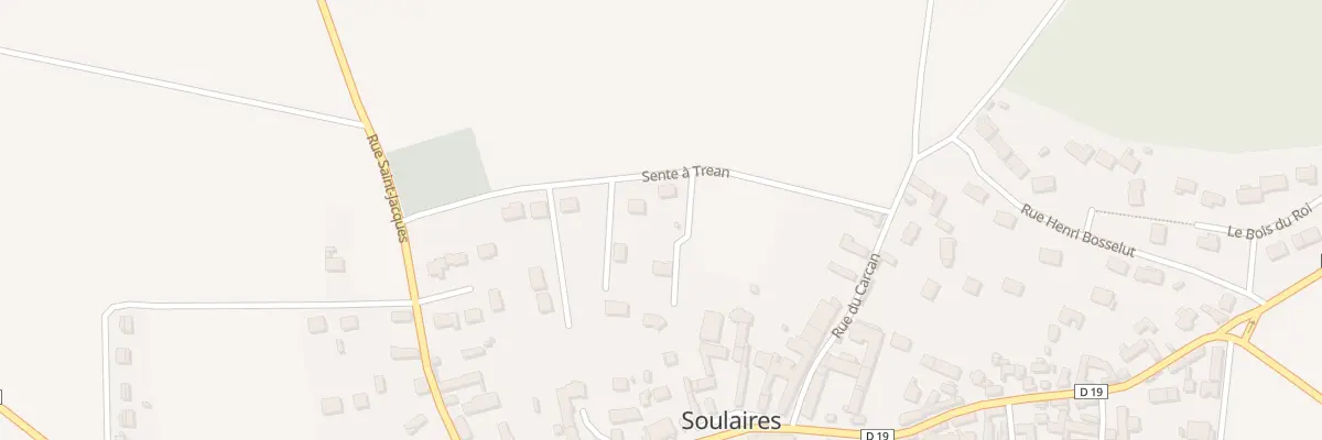 Plan du 5001 Sen a Trean à Soulaires