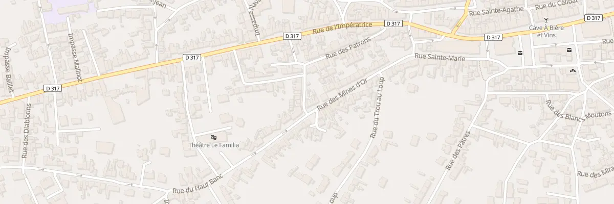 Plan du 1 Rue des Mines d’Or à Berck