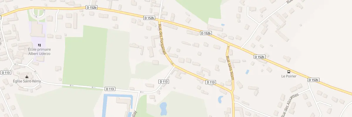 Plan du 5 Rue des Fontaines à Faverolles