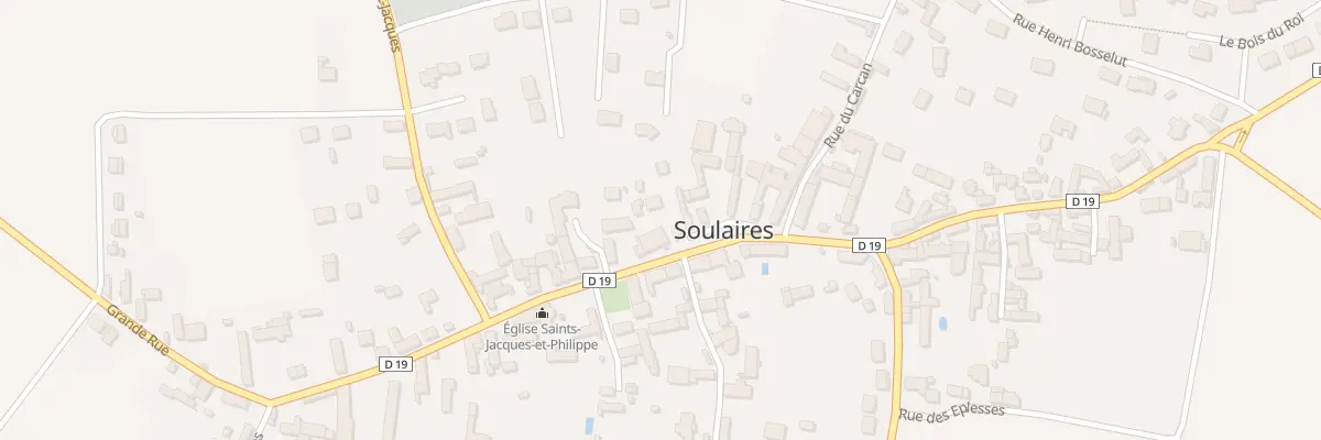 Plan du 21B Grande Rue à Soulaires