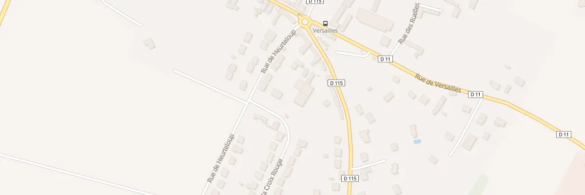 Plan du 24 Rue de la Croix Rouge à Longnes