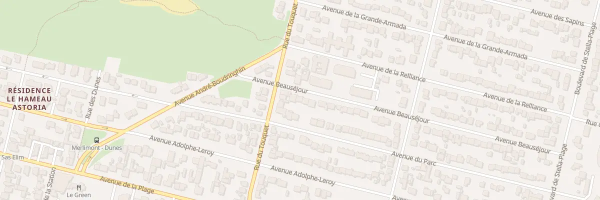 Plan du 310 Av Beau Sejour à Merlimont