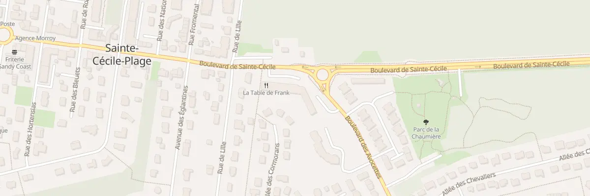 Plan du 5001 Res Le Center à Camiers