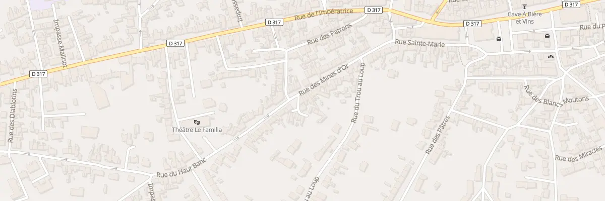 Plan du 6 Rue des Mines d’Or à Berck